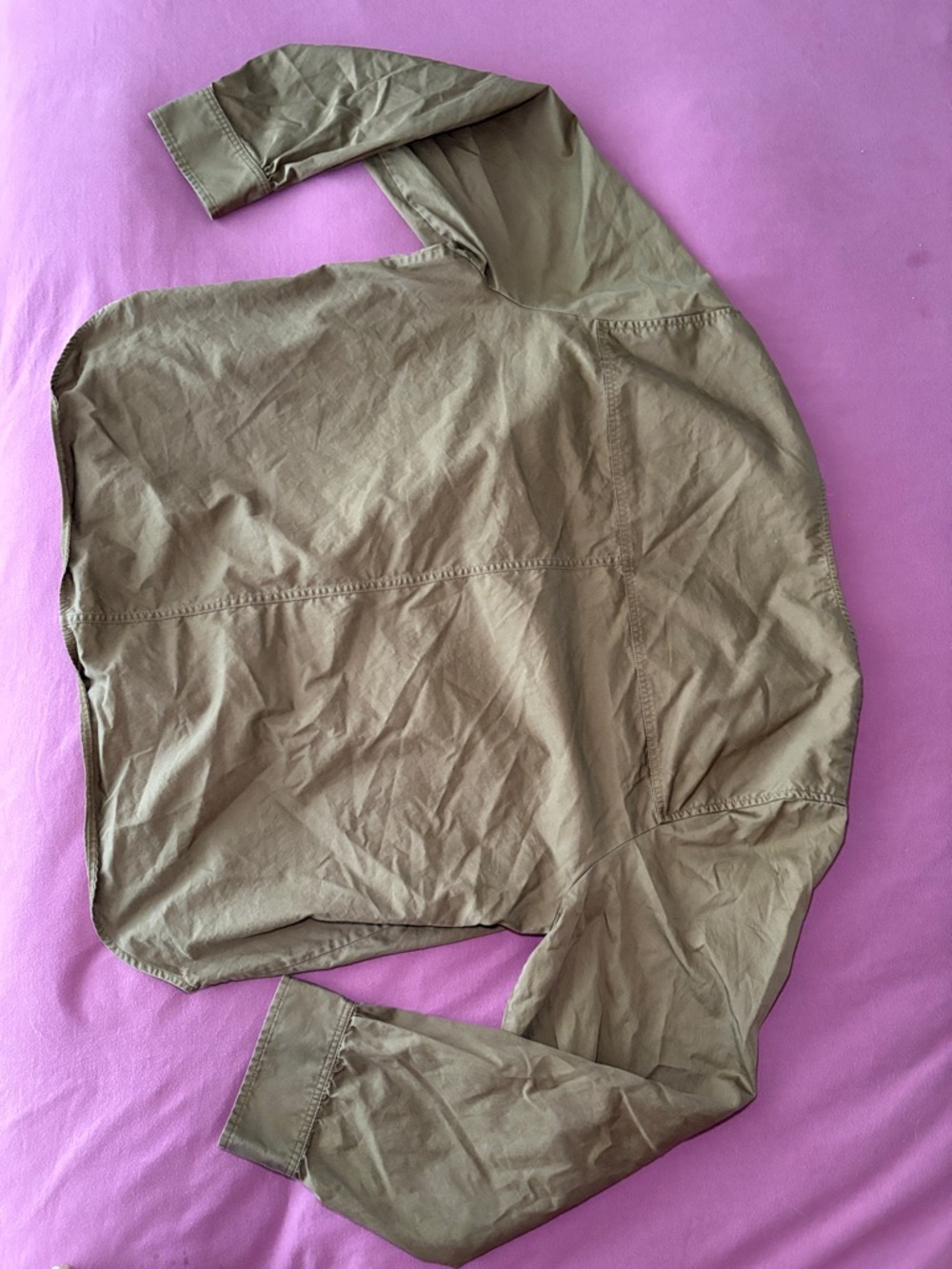 COS Olive-Brown Utility Shirt Jacket - Picture 4 of 5